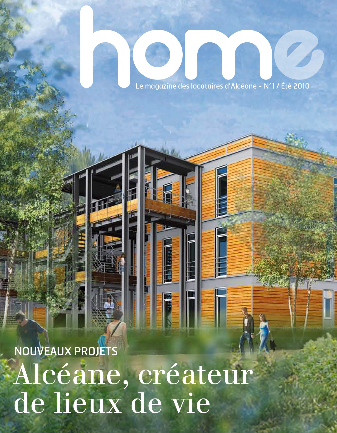 Couverture magazine Home 1