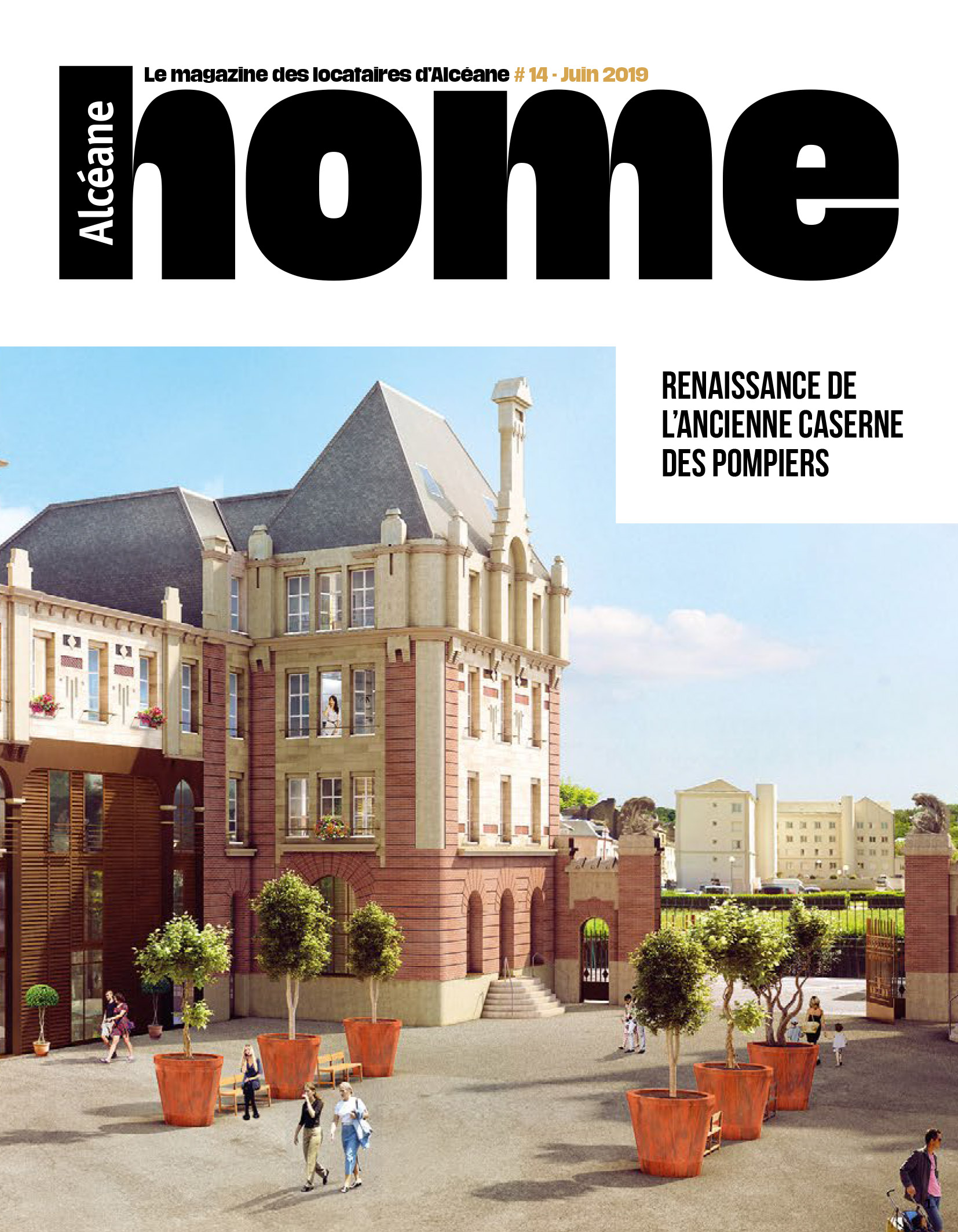 Couverture magazine Home 14
